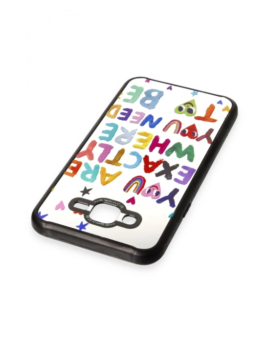 Newface Samsung Galaxy J7 Kılıf Mirror Desenli Kapak - Mirror - 10