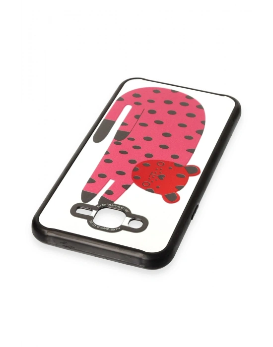 Newface Samsung Galaxy J7 Kılıf Mirror Desenli Kapak - Mirror - 12