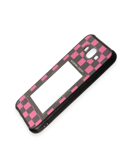 Newface Samsung Galaxy J7 Kılıf Mirror Desenli Kapak - Mirror - 8