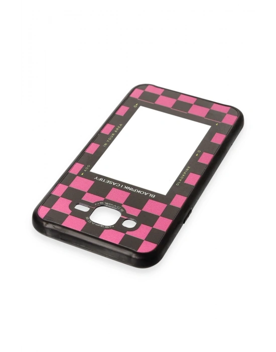 Newface Samsung Galaxy J7 Kılıf Mirror Desenli Kapak - Mirror - 8