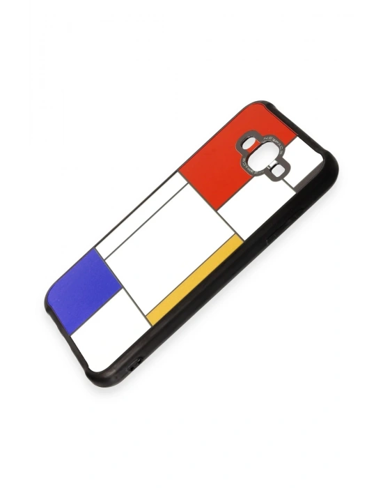 Newface Samsung Galaxy J7 Kılıf Mirror Desenli Kapak - Mirror - 9
