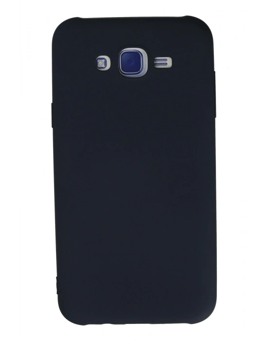 Newface Samsung Galaxy J7 Kılıf Nano içi Kadife Silikon - Lacivert