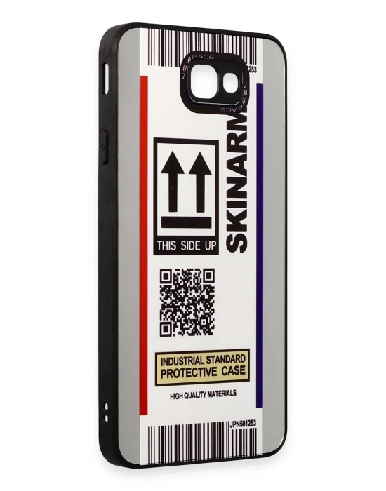 Newface Samsung Galaxy J7 Prime Kılıf Mirror Desenli Kapak - Mirror - 7