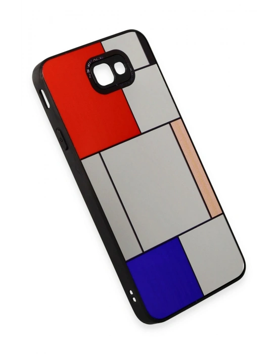 Newface Samsung Galaxy J7 Prime Kılıf Mirror Desenli Kapak - Mirror - 9