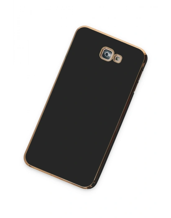 Newface Samsung Galaxy J7 Prime Kılıf Volet Silikon - Siyah