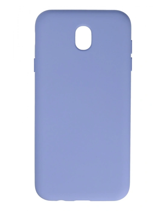 Newface Samsung Galaxy J7 Pro / J730 Kılıf Nano içi Kadife Silikon - Lila