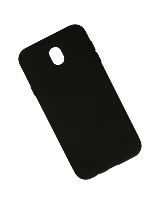 Newface Samsung Galaxy J7 Pro / J730 Kılıf Nano içi Kadife Silikon - Siyah