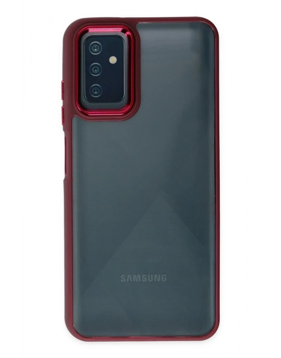 Newface Samsung Galaxy M13 Kılıf Dora Kapak - Kırmızı