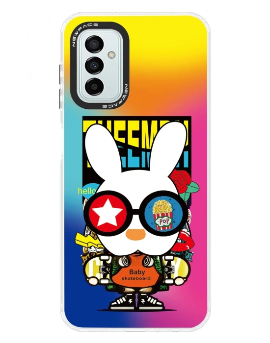 Newface Samsung Galaxy M13 Kılıf Estoril Desenli Kapak - Estoril - 10