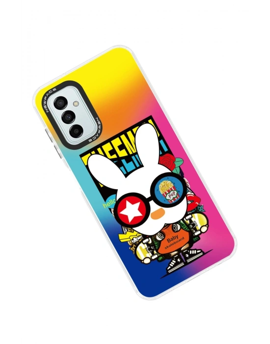 Newface Samsung Galaxy M13 Kılıf Estoril Desenli Kapak - Estoril - 10