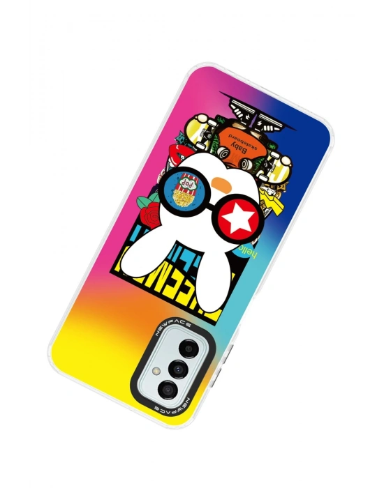 Newface Samsung Galaxy M13 Kılıf Estoril Desenli Kapak - Estoril - 10