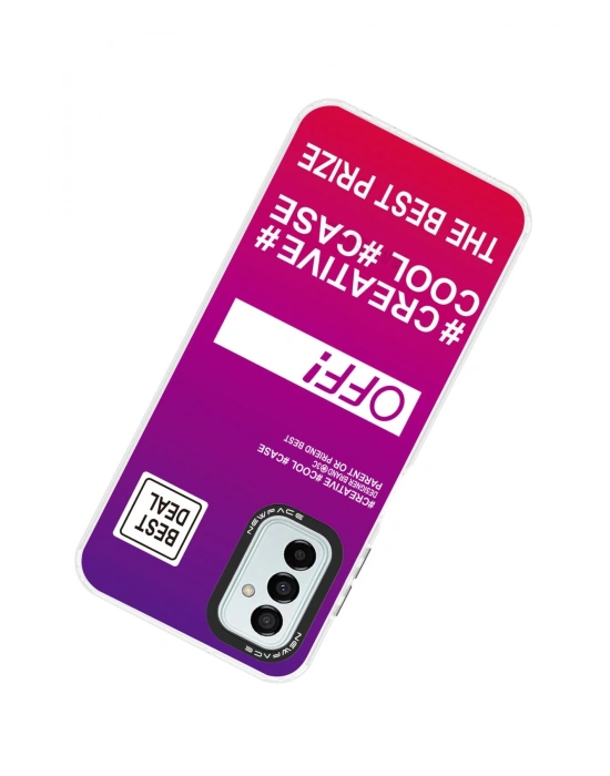 Newface Samsung Galaxy M13 Kılıf Estoril Desenli Kapak - Estoril - 9