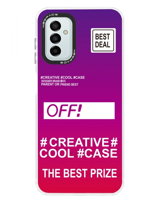 Newface Samsung Galaxy M13 Kılıf Estoril Desenli Kapak - Estoril - 9