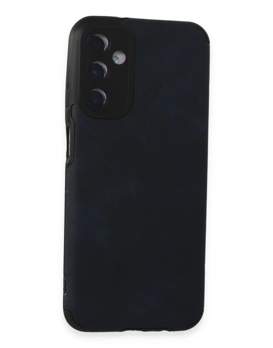 Newface Samsung Galaxy M14 5G Kılıf Loop Deri Silikon - Lacivert