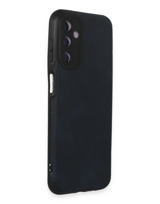 Newface Samsung Galaxy M14 5G Kılıf Loop Deri Silikon - Lacivert