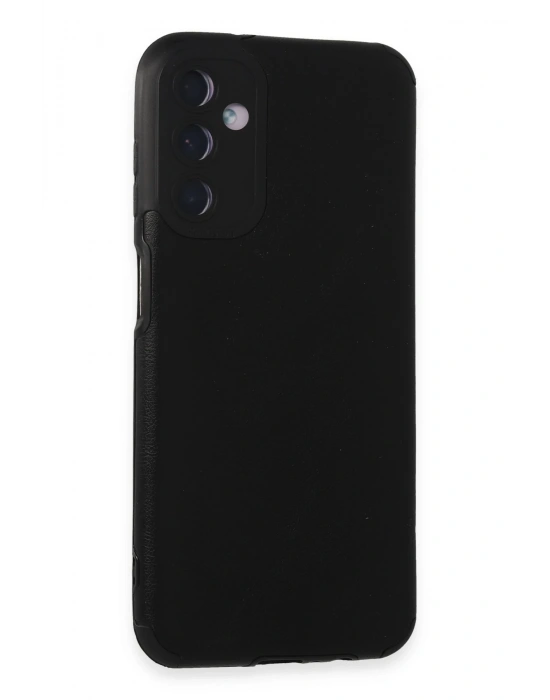 Newface Samsung Galaxy M14 5G Kılıf Loop Deri Silikon - Siyah