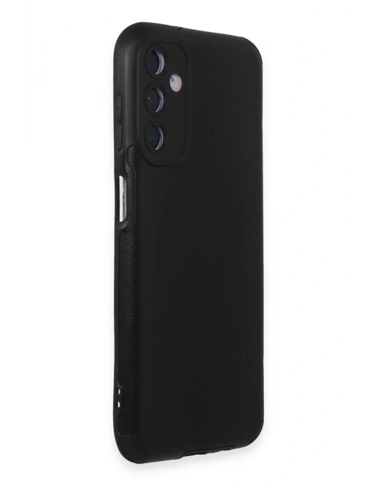 Newface Samsung Galaxy M14 5G Kılıf Loop Deri Silikon - Siyah