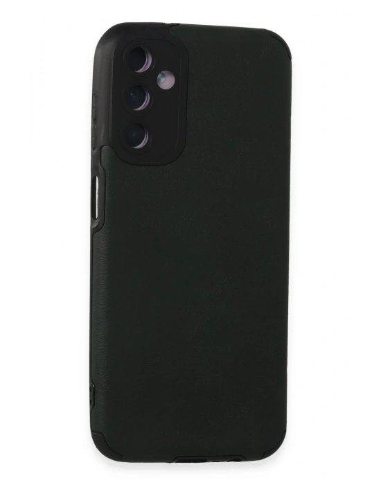 Newface Samsung Galaxy M14 5G Kılıf Loop Deri Silikon - Yeşil