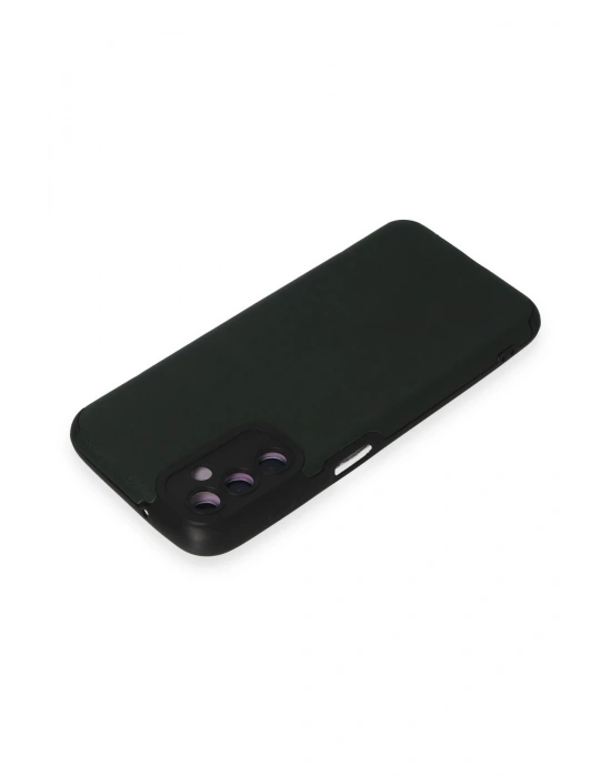 Newface Samsung Galaxy M14 5G Kılıf Loop Deri Silikon - Yeşil