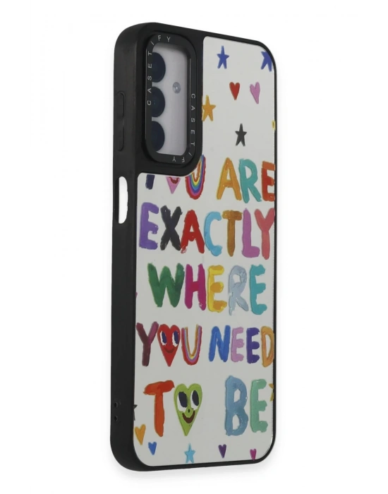 Newface Samsung Galaxy M14 5G Kılıf Mirror Desenli Kapak - Mirror - 10