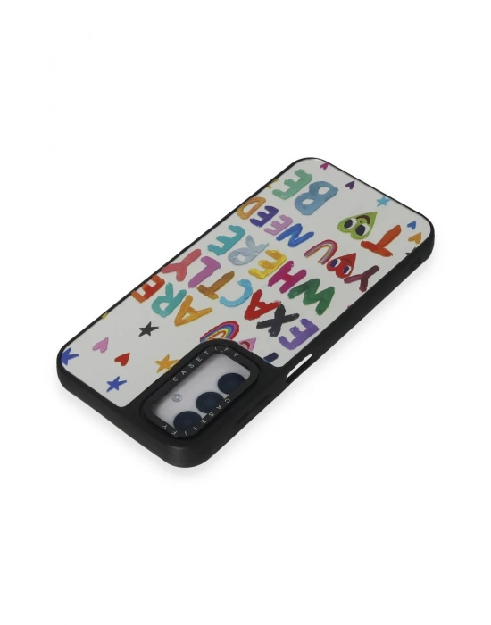 Newface Samsung Galaxy M14 5G Kılıf Mirror Desenli Kapak - Mirror - 10