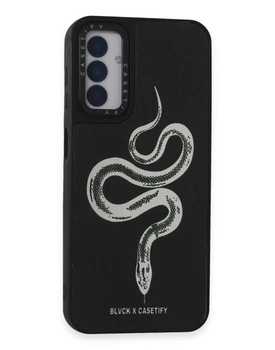 Newface Samsung Galaxy M14 5G Kılıf Mirror Desenli Kapak - Mirror - 13