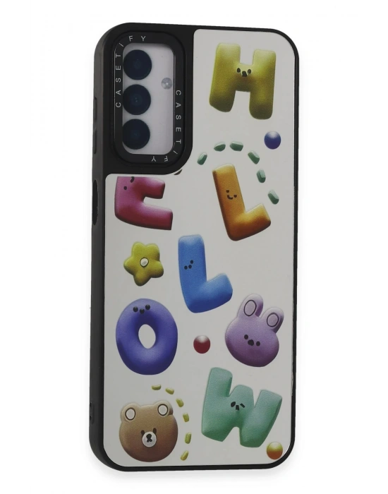 Newface Samsung Galaxy M14 5G Kılıf Mirror Desenli Kapak - Mirror - 15