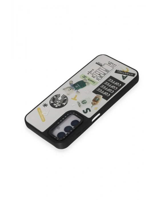 Newface Samsung Galaxy M14 5G Kılıf Mirror Desenli Kapak - Mirror - 17