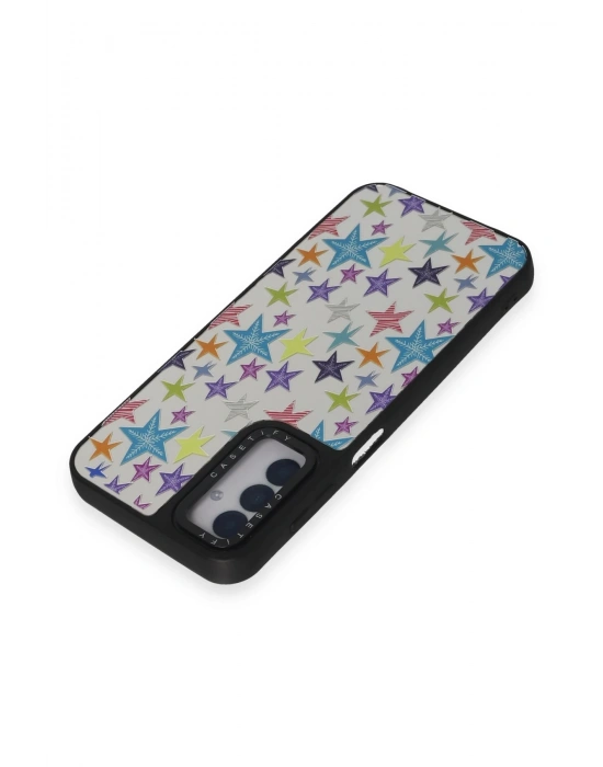 Newface Samsung Galaxy M14 5G Kılıf Mirror Desenli Kapak - Mirror - 18