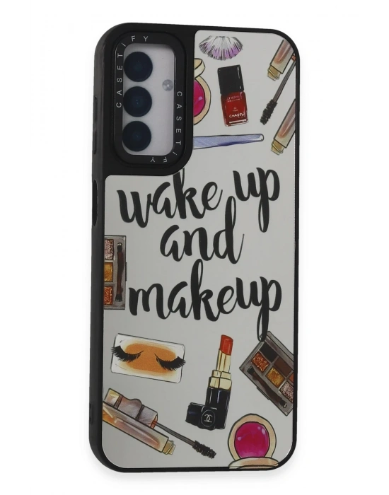 Newface Samsung Galaxy M14 5G Kılıf Mirror Desenli Kapak - Mirror - 3