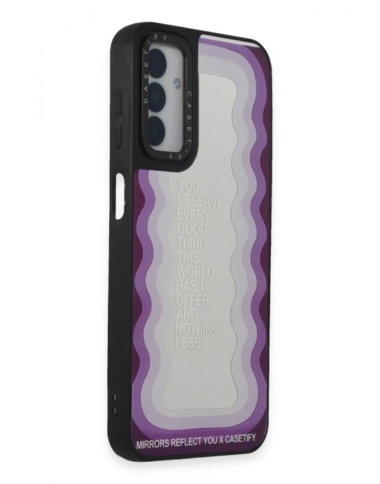 Newface Samsung Galaxy M14 5G Kılıf Mirror Desenli Kapak - Mirror - 5