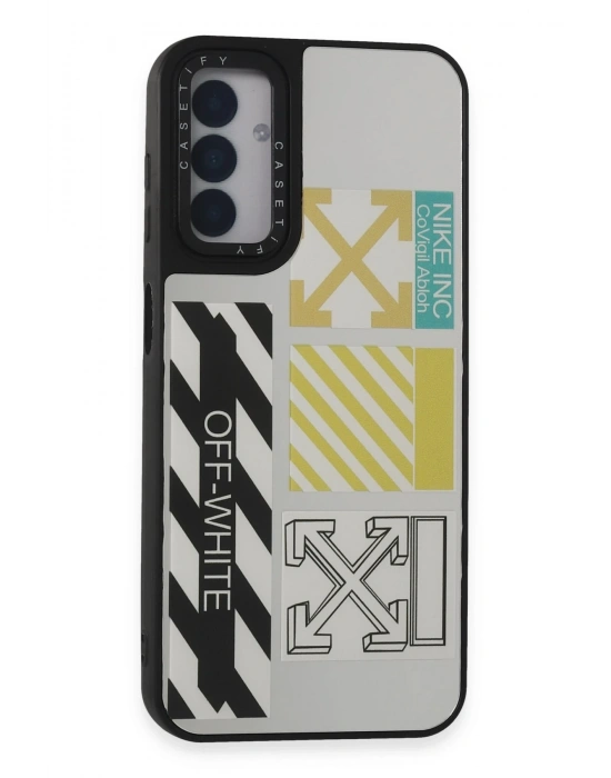 Newface Samsung Galaxy M14 5G Kılıf Mirror Desenli Kapak - Mirror - 6