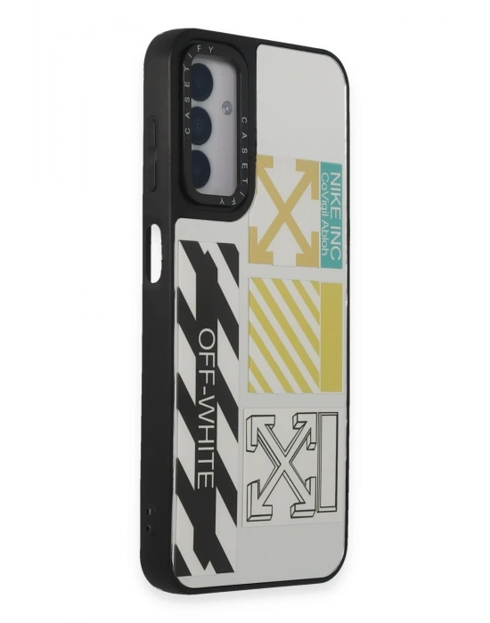 Newface Samsung Galaxy M14 5G Kılıf Mirror Desenli Kapak - Mirror - 6
