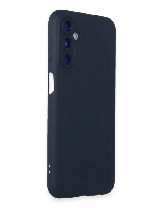 Newface Samsung Galaxy M14 5G Kılıf Nano içi Kadife Silikon - Lacivert