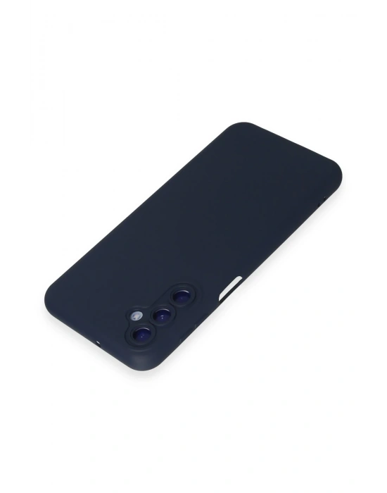 Newface Samsung Galaxy M14 5G Kılıf Nano içi Kadife Silikon - Lacivert
