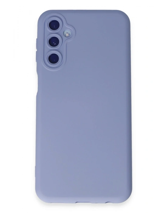 Newface Samsung Galaxy M14 5G Kılıf Nano içi Kadife Silikon - Lila