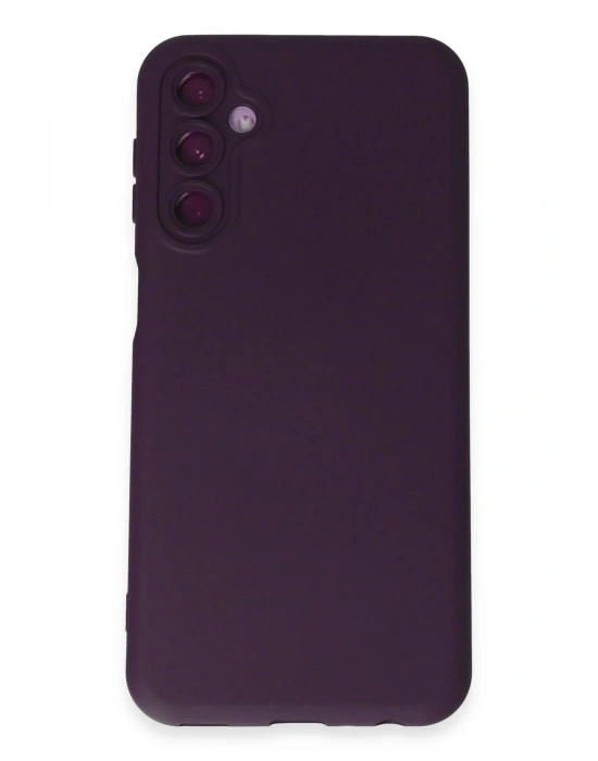 Newface Samsung Galaxy M14 5G Kılıf Nano içi Kadife Silikon - Mor