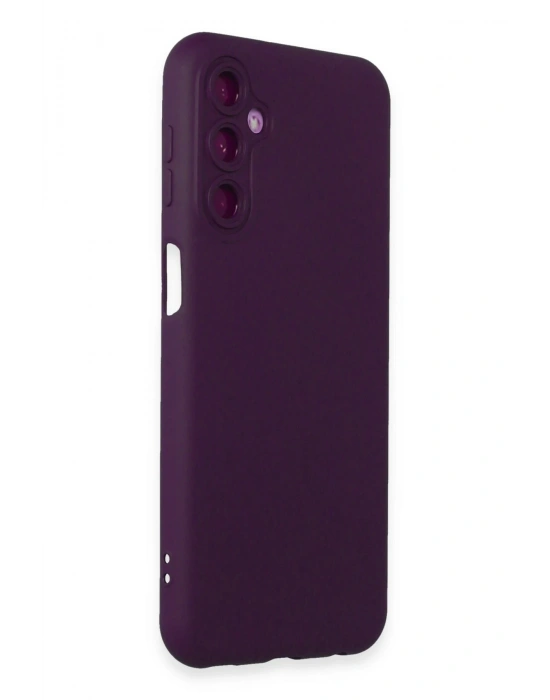 Newface Samsung Galaxy M14 5G Kılıf Nano içi Kadife Silikon - Mor