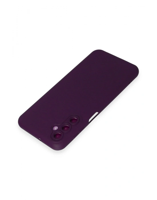 Newface Samsung Galaxy M14 5G Kılıf Nano içi Kadife Silikon - Mor