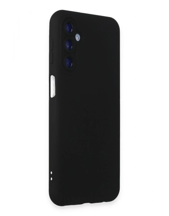 Newface Samsung Galaxy M14 5G Kılıf Nano içi Kadife Silikon - Siyah