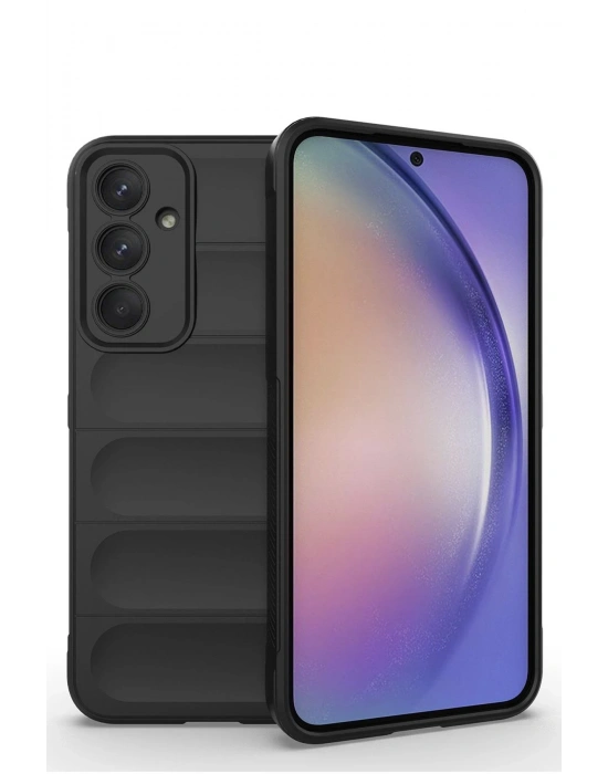 Newface Samsung Galaxy M14 5G Kılıf Optimum Silikon - Siyah