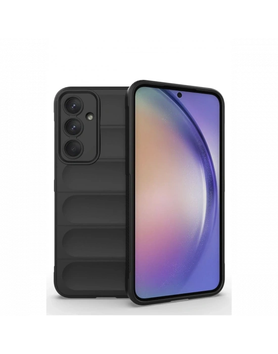 Newface Samsung Galaxy M14 5G Kılıf Optimum Silikon - Siyah