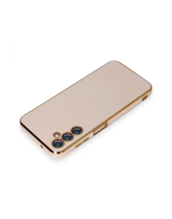 Newface Samsung Galaxy M14 5G Kılıf Volet Silikon - Pembe