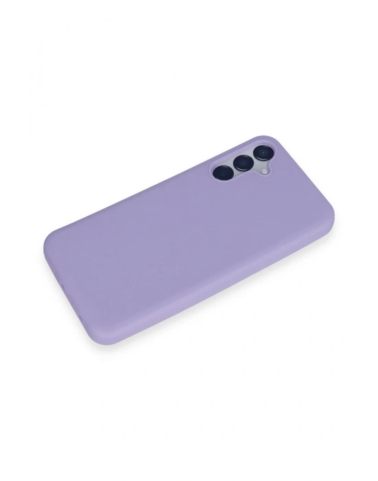 Newface Samsung Galaxy M15 Kılıf First Silikon - Lila