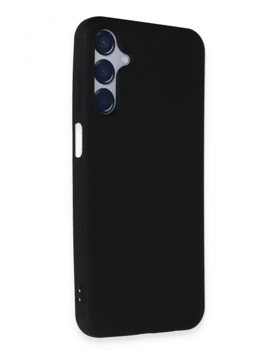Newface Samsung Galaxy M15 Kılıf First Silikon - Siyah