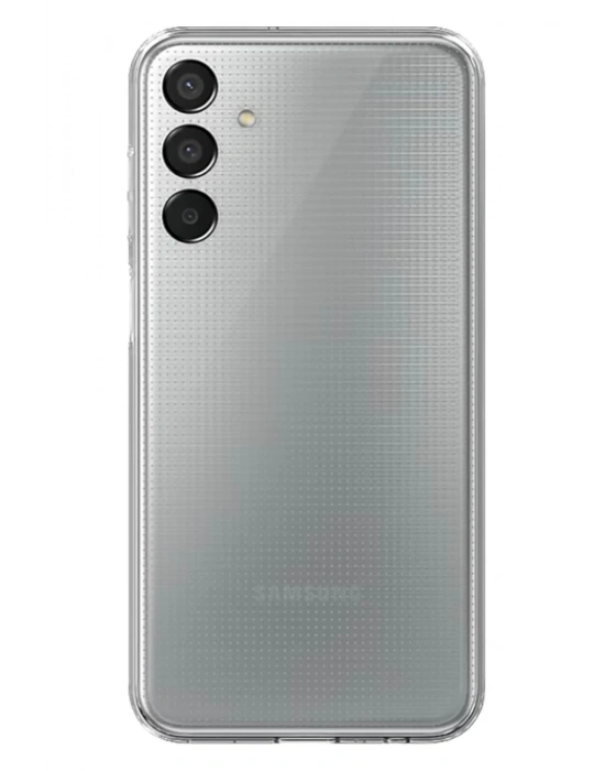 Newface Samsung Galaxy M15 Kılıf Lüx Şeffaf Silikon