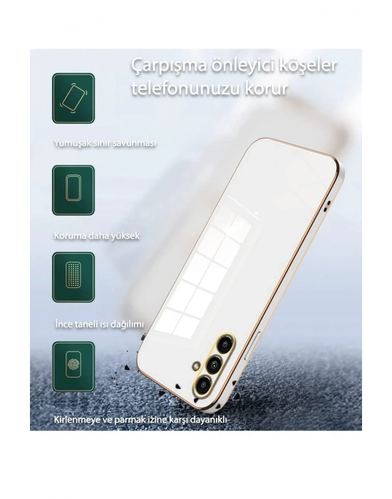 Newface Samsung Galaxy M15 Kılıf Volet Silikon - Pembe