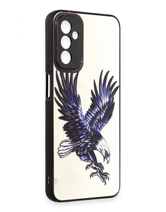 Newface Samsung Galaxy M23 Kılıf Mirror Desenli Kapak - Mirror - 1