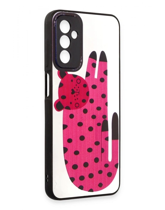 Newface Samsung Galaxy M23 Kılıf Mirror Desenli Kapak - Mirror - 12