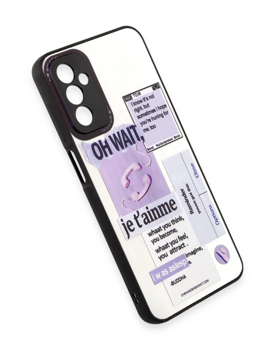 Newface Samsung Galaxy M23 Kılıf Mirror Desenli Kapak - Mirror - 4